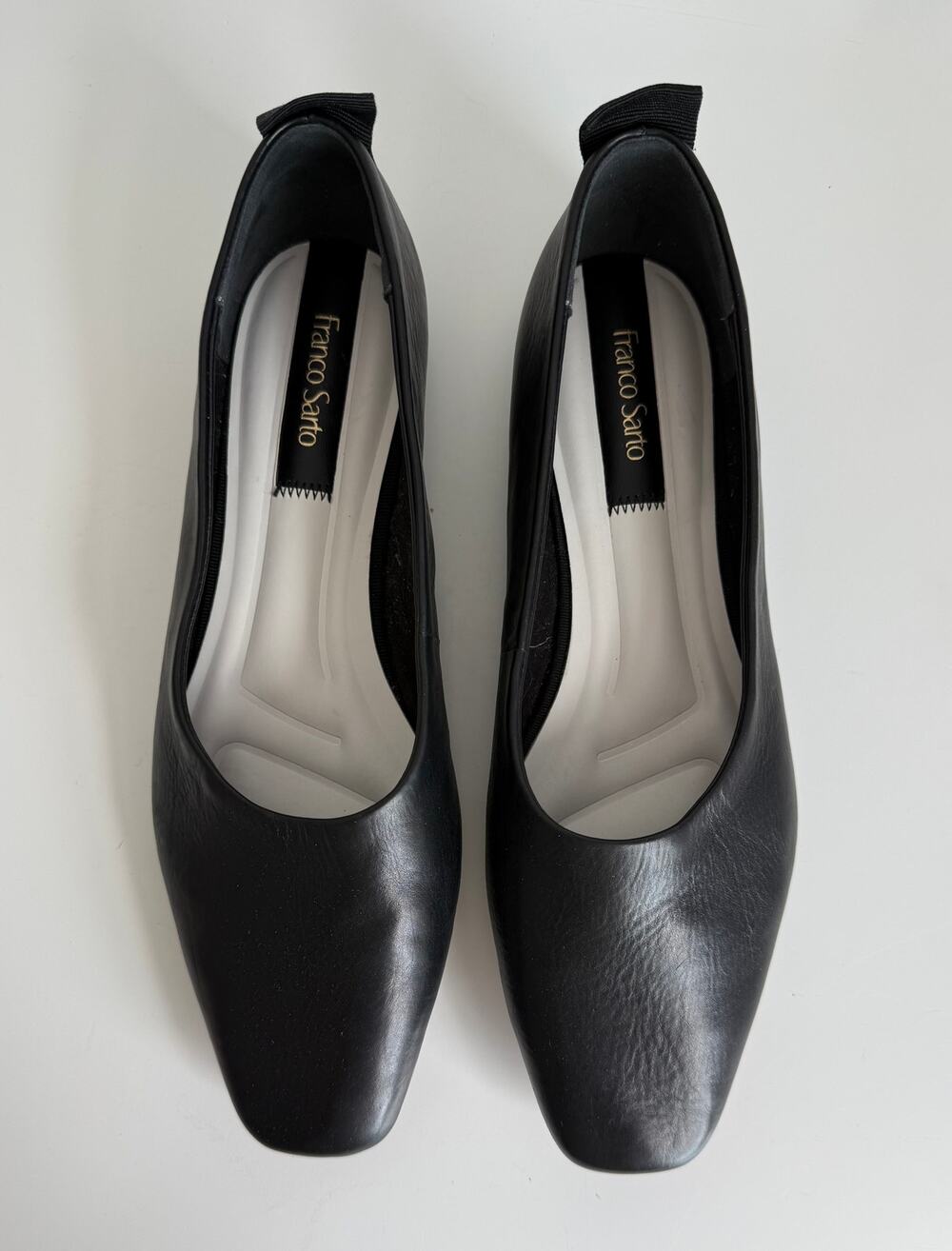 Franco Sarto Black Flat - Women's Size 8.5